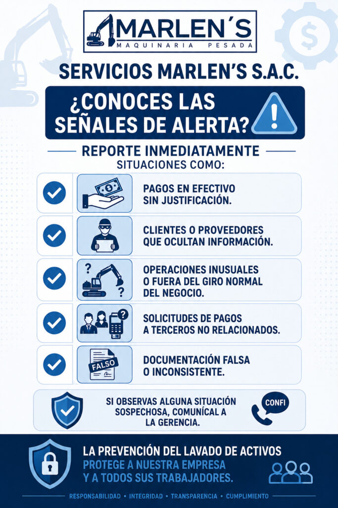 seÑales de alerta